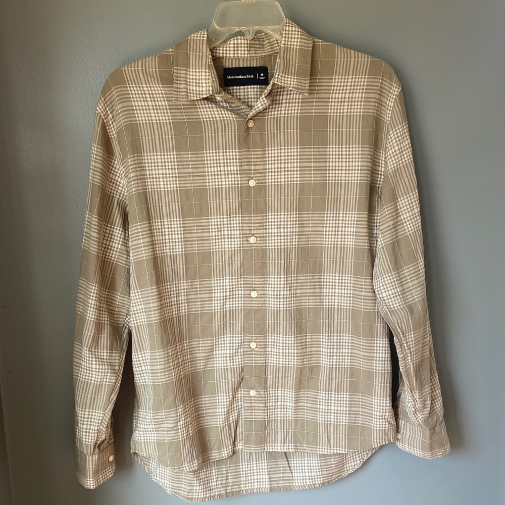 Abercrombie & Fitch Plaid Button-Down Shirt